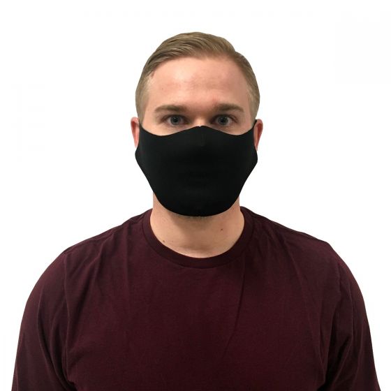 Standard Black - Cloth Face Mask | ShirtsandLogos